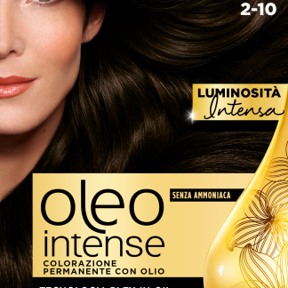 Стойкая краска для волос Syoss Oleo Intense, оттенок 2-10, темно-коричневый, 1 шт.