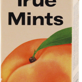 Конфеты True Mints без сахара со вкусом персика, 13 г