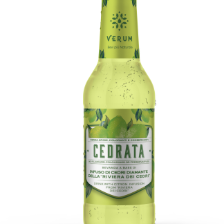VERUM Drink — более натуральный газированный напиток на основе кедрового настоя, 200 мл.