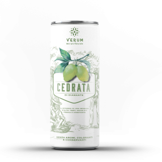 VERUM Drink — более натуральный газированный напиток с кедровым настоем Diamante, 250 мл.