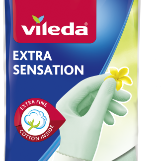 Перчатки Vileda Extra Sensation, размер S, 1 шт.