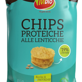 Протеиновые чипсы Vivibio с чечевицей, 35 г