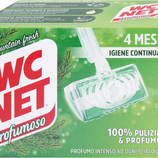 Туалетные таблетки WC NET Mountain Fresh с ароматом свежести, 4 шт.