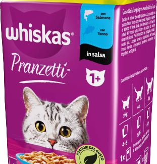 Рыбный корм Whiskas для взрослых кошек, 300 г. Полноценный корм.