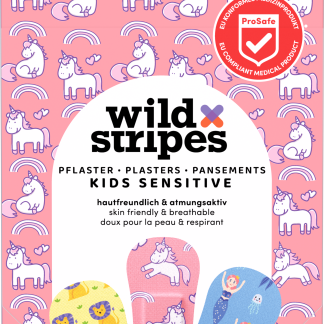 Детские нашивки Wild Stripes Patches, тематика Sensitive Fantasy, 20 шт. Медицинские изделия.