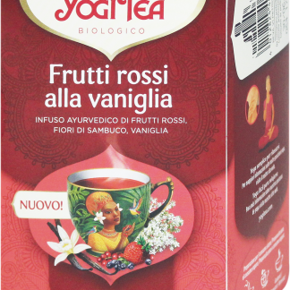 Органический чай YOGI TEA со вкусом ванили и ягод, 34 г.