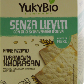 Органический пресный пшеничный хлеб YukyBio Khorasan Turanicum, 200 г