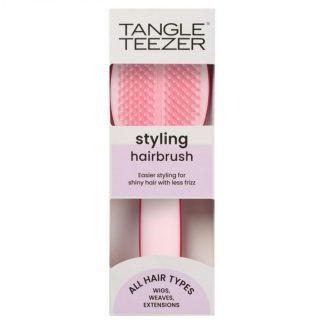 Расческа для укладки волос Tangle Teezer, подходит для всех типов волос, Tangle Teezer, расческа для укладки волос, 28 x 18 мм, придает волосам блеск и уменьшает пушистость.