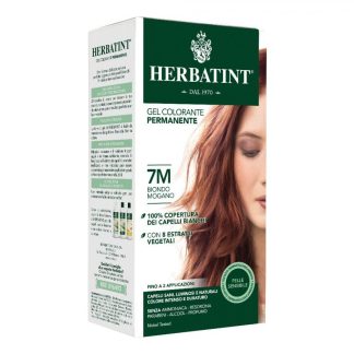 Herbatint - Стойкая гелевая краска для волос 7 месяцев, цвет махагоновый блонд, 150 мл