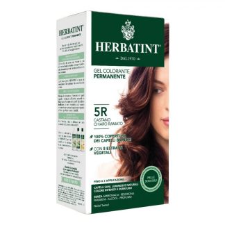 Herbatint - Стойкая гелевая краска для волос 5R Светло-коричневый медный 150 мл