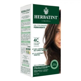 Стойкая гелевая краска для волос Herbatint 4R, цвет медно-коричневый, 150 мл