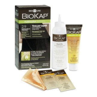 Краска для волос Biokap Nutricolor Delicate Dye 7.33 Golden Wheat Blonde - натуральный цвет без парафенилендиамина