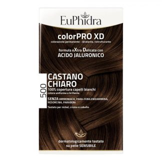 Euphidra Colorpro XD 500 Светло-коричневый - Сверхмягкая стойкая краска для волос