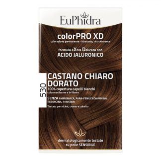 EuPhidra ColorPro XD, стойкая краска для волос 530 светло-золотисто-коричневый