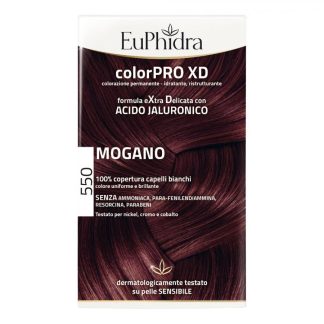 EuPhidra ColorPro XD Ultra-Delicate Color 550 Mahogany, краска для волос