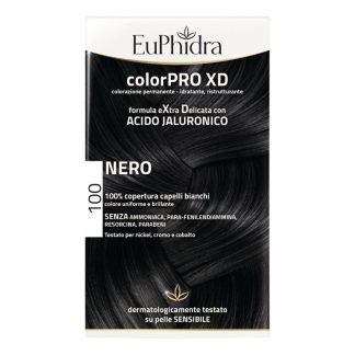 Euphidra Colorpro XD 100 Black - Стойкая краска для волос