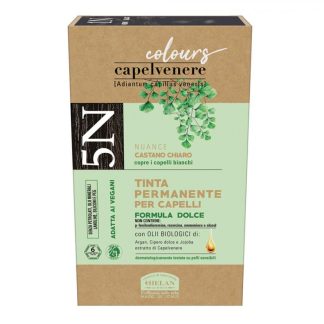 Краска для волос Helan Capelvenere Colours 5N светло-коричневый - Helan Capelvenere Colours