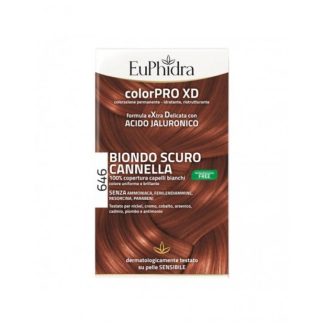 Euphidra Colorpro Xd 646 Темно-русый, оттенок «Корица» — с гиалуроновой кислотой.