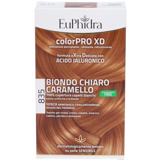 EuPhidra, ColorPro XD 835 Светло-карамельный блонд, 1 комплект