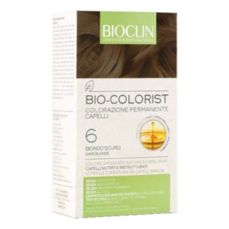 Стойкая краска для волос Bioclin Bio Colorist 6 темно-русый — интенсивность цвета и бережный уход за вашими волосами.
