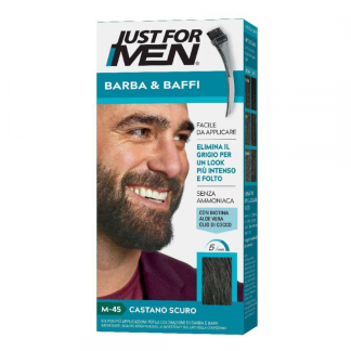 Средство для бороды и усов Just for Men M45, темно-коричневый, 51 г