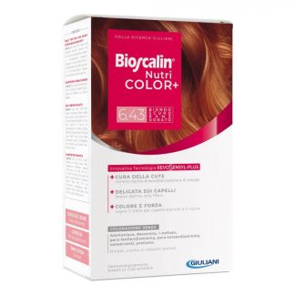 Bioscalin Nutri Color+ 6.43 Темно-русый Золотисто-медный