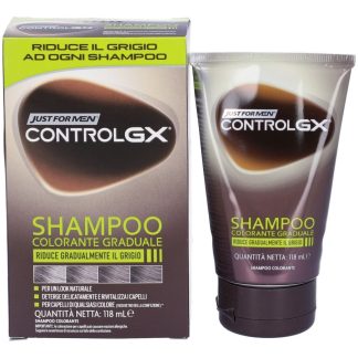 Шампунь для постепенного окрашивания волос Just for Men Control GX, 118 мл