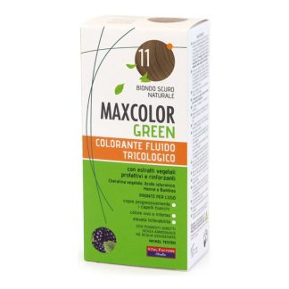 MAXCOLOR ЗЕЛЕНЫЙ 11 ТЕМНО-БЛОНДИНКА 90 МЛ