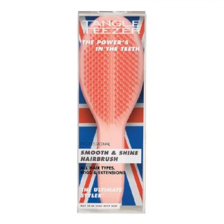 Расческа Tangle Teezer Wet Ultimate Style Pea Peach — распутывающая щетка для влажных, длинных и густых волос.