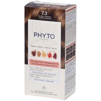 Стойкая краска для волос Phyto Phytocolor 7.3 «Золотистый блонд»