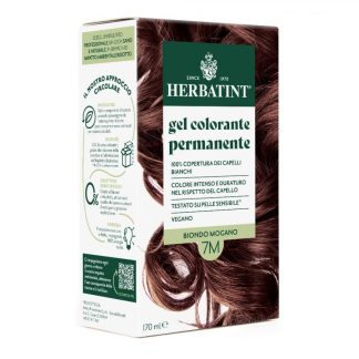 Перманентный красящий гель Herbatint 7M Светлый махагон, 170 мл