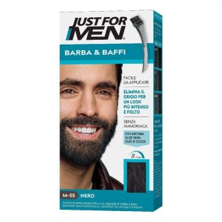 Краска для бороды и усов Just For Men M55, черная, 30 мл.