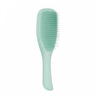 Расческа Tangle Teezer The Wet Detangler Fine & Fragile темно-бирюзового цвета для тонких и ломких волос с мягкими гибкими зубцами.