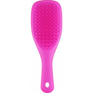 Расческа-щетка Tangle Teezer Detangler Mini Runway Pink, компактная, для распутывания влажных волос, эргономичная и портативная.