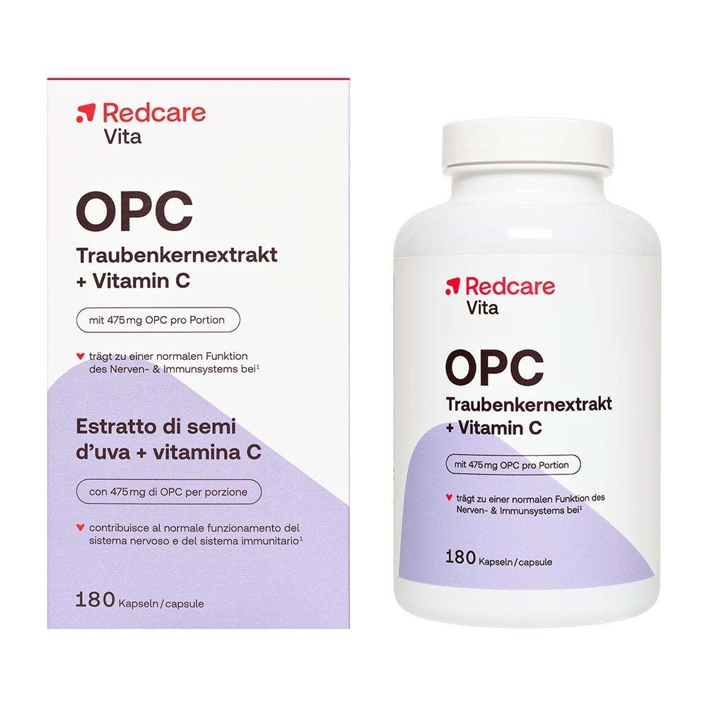 Redcare Vita OPC Estratto di semi d'uva + Vitamina C