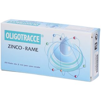 Oligotracce Zinco Rame 20F 2Ml