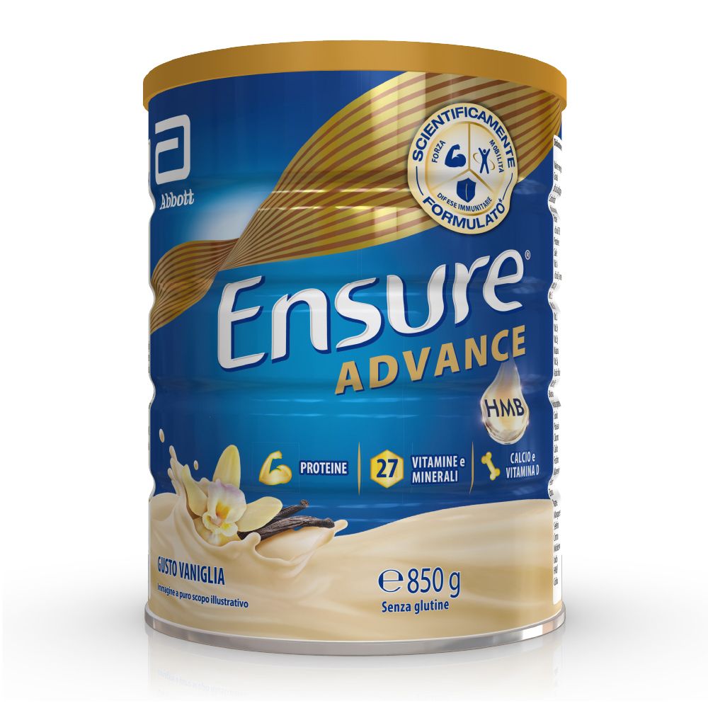 Ensure® Advance Integratore in polvere forza & energia Vaniglia