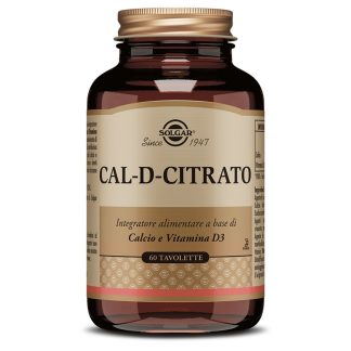 SOLGAR® CAL-D Citrato - Risparmia il 10% con il codice: solgar0626