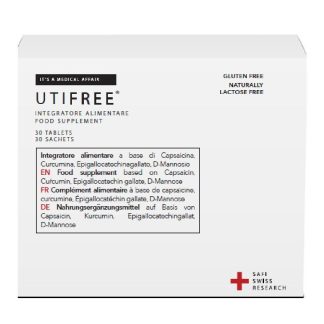 Utifree 30 Compresse + 30 Stick Da 2,5 G