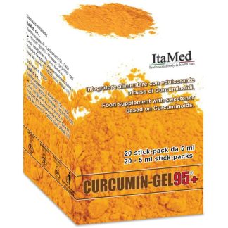 ItaMed Curcumin Gel Stick Pack Monodose Gusto Lampone