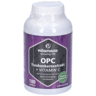 Vitamaze OPC Estratto Semi di Uva + Vitamina C Compresse