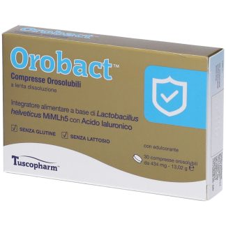 Orobact 30 Compresse Orosolubili