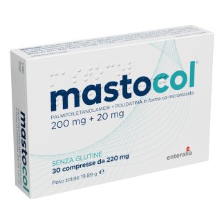 Mastocol 30 Palmitoiletanolamide 200 Mg + Polidatina Forma Co Micronizzata 20 Mg 30 Compresse