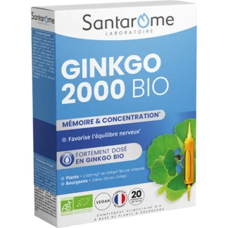 Santarome Гинкго Био 2000 20 флаконов 10 мл